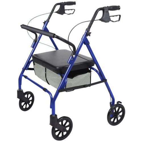 Bariatric Rollator Blue