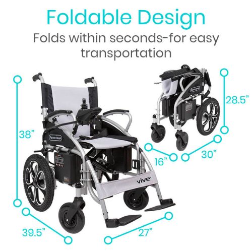 Foldableelectricwheelchair