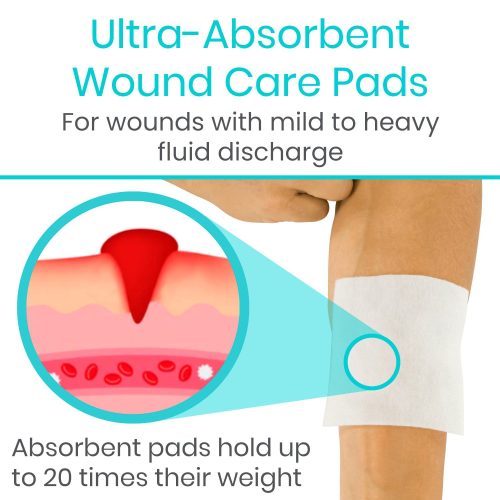 Image 2 Ultra Absorbent Wound Care Pads