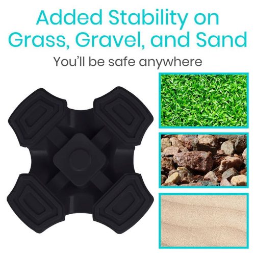 Image 3 Added Stability on Grass Gravel and Sand