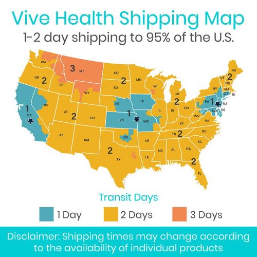 Image 6 Vive Health Shipping Map