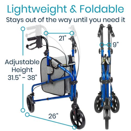 Lightweightfolding3wheelwalkerrollator 1 1 1