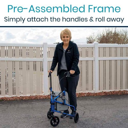 Preassembled3wheelwalkerrollator