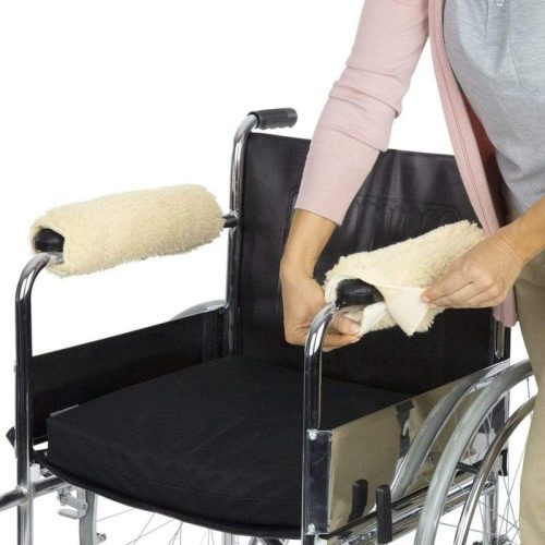 Cream Wheelchair Armrests