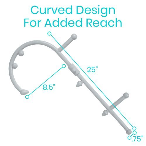 web Curved Design For Added Reach